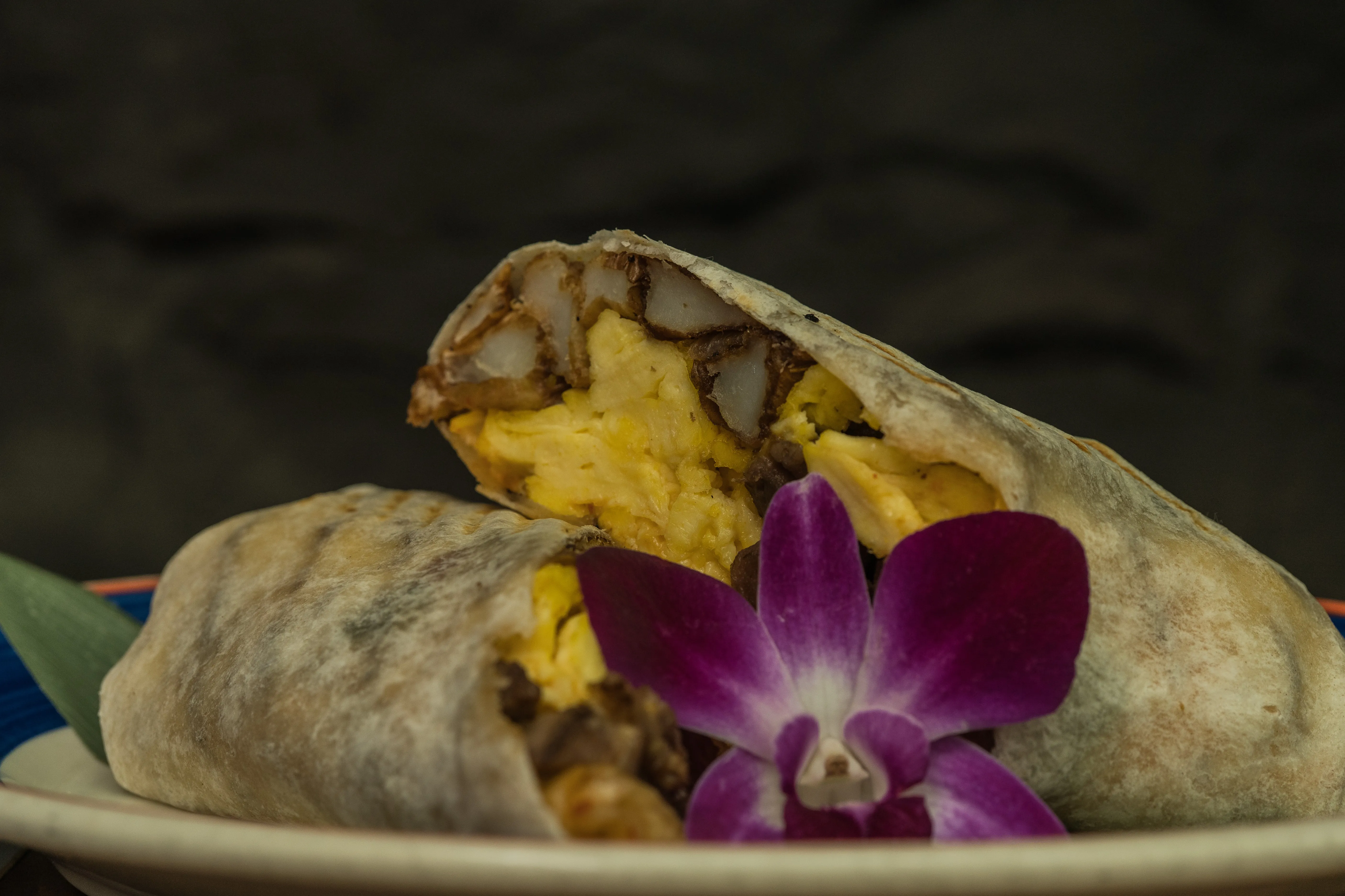 Locals favorite, breakfast burrito